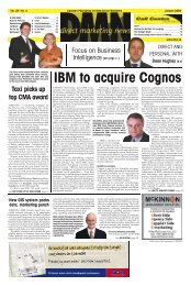 IBM to acquire Cognos - Direct Marketing News
