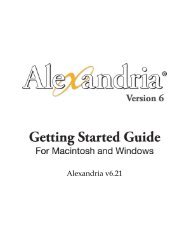 Alexandria v6.21 - Library Automation Software