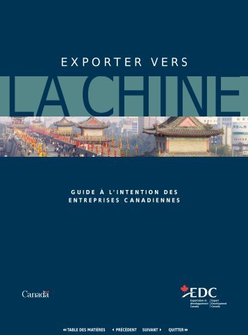 guide Exporter vers la Chine - Home - Customs brokerage, freight ...