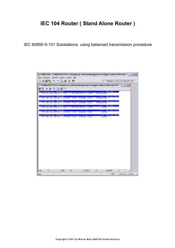 IEC 104 Router