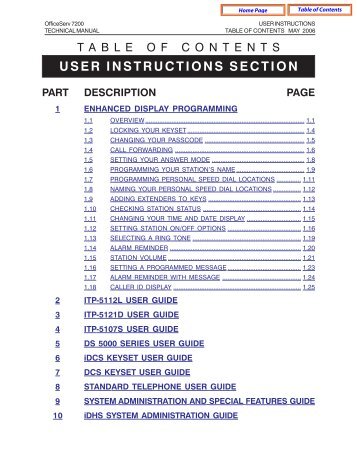 OfficeServ 7200 User Guide - Samsung