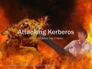 Kicking the Guard Dog of Hades - Attacking Microsoft Kerberos  - Tim Medin(1)