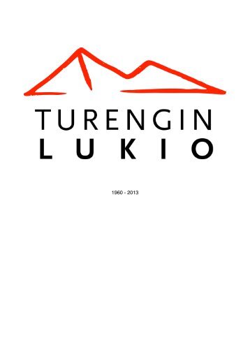 Vuosikertomus Turengin lukio 2013 printti