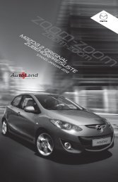 Preisliste - Mazda AutoLand