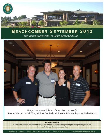 2012.09 Beachcomber - Beach Grove Golf Club