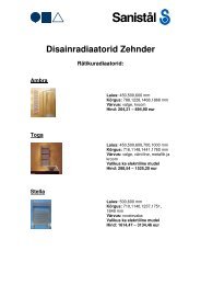 Disainradiaatorid Zehnder