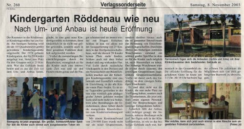 Kindergarten Röddenau wie neu - Scheld-Bau GmbH, das ...