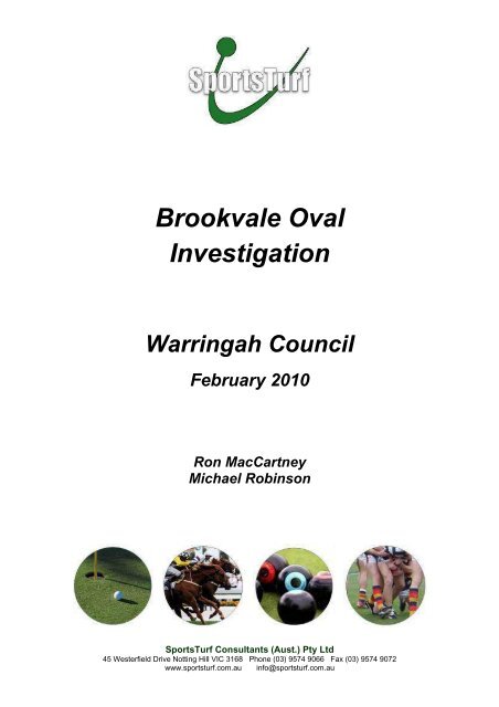 Brookvale Oval Investigation - Warringah Council - NSW Government