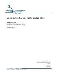 Unauthorized Aliens in the United States - Federation of American ...