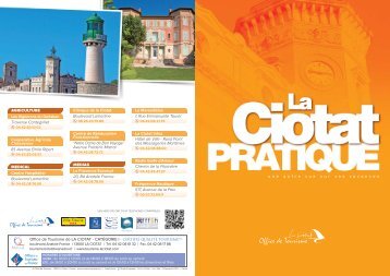 Pratique administrations - Office du Tourisme de La Ciotat