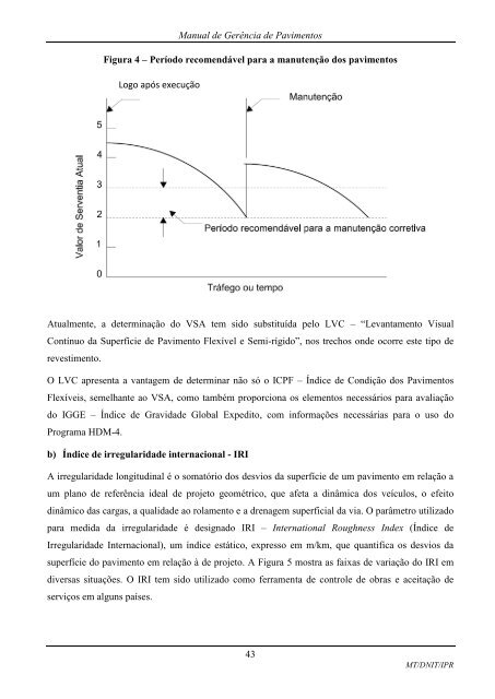 MANUAL DE GERÃNCIA DE PAVIMENTOS 2010 - IPR - Dnit