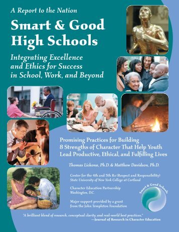 Smart & Good High Schools: Integrating - SUNY Cortland