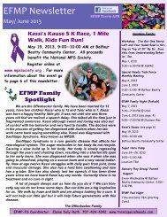 EFMP Newsletter - Airman & Family Readiness Center, Travis AFB CA