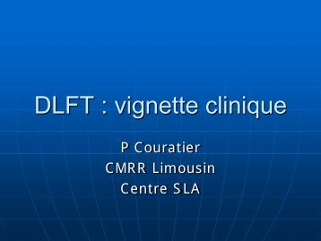 Vignette clinique