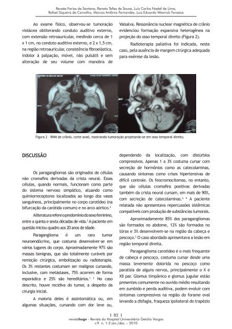 Revista HUGV 2010 - Hospital UniversitÃ¡rio GetÃºlio Vargas - Ufam