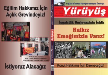 KONUT HAKKIMIZ İÇİN DİRENECEĞİZ! - Yürüyüş