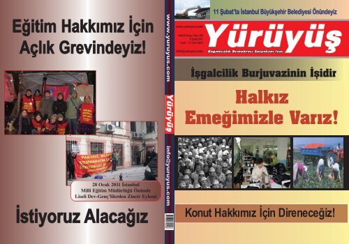 KONUT HAKKIMIZ İÇİN DİRENECEĞİZ! - Yürüyüş