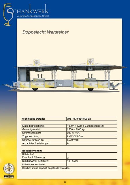 Warsteiner Brauerei - Schankwerk