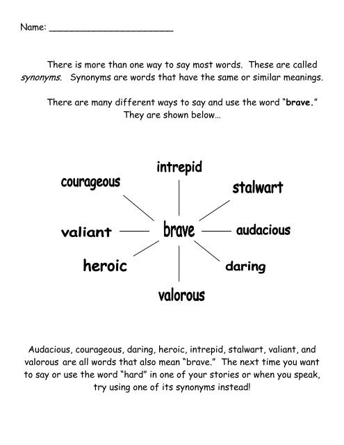 Another Word For Brave: 18 Different Synonyms For BRAVE In English