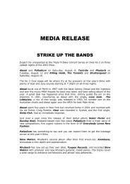 Strike up the Band - Ekka