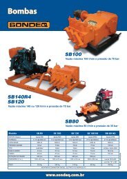 Bombas e misturadores - Sondeq