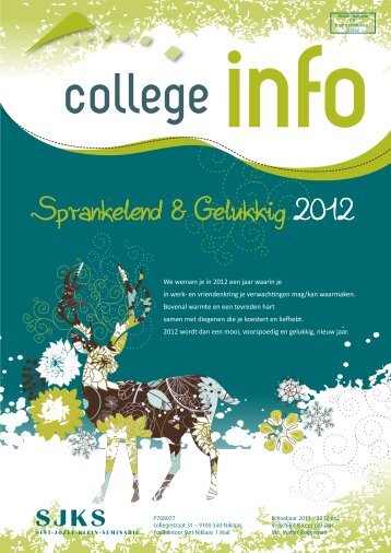 Sprankelend & Gelukkig 2012 - SJKS