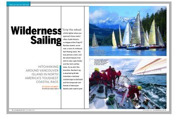 hitchhiking around vancouver island in north ... - Sail Magazine