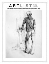 30 artlist.pdf - Škola likovnih umjetnosti Split
