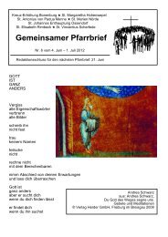 Gemeinsamer Pfarrbrief - Scherfede