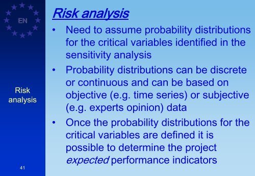 Cost-Benefit Analysis - ES fondi