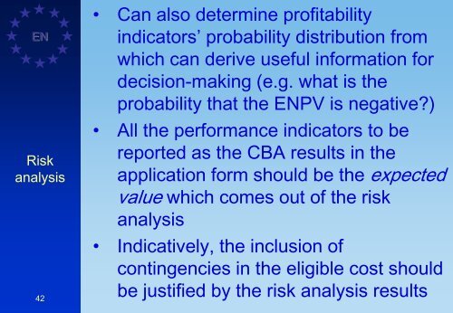 Cost-Benefit Analysis - ES fondi