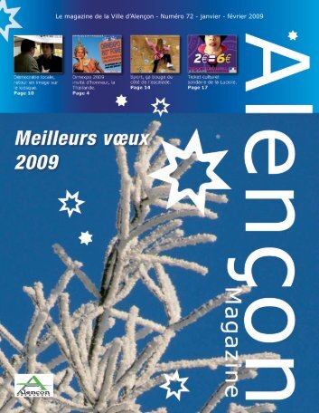 Le magazine de la Ville d'Alençon - Numéro 72 - janvier - février 2009