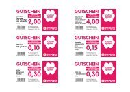 GUTSCHEIN - Schlecker