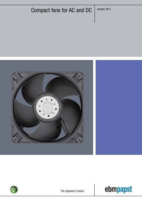 Compact fans 2011 [PDF] - ebm-papst