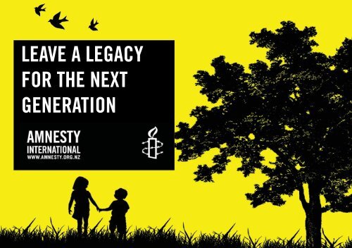 download a copy of our Legacy Brochur - Amnesty International