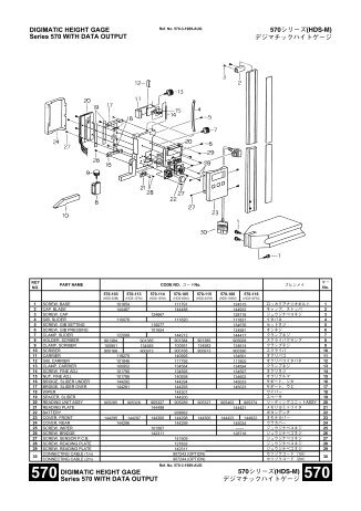 DIGIMATIC HEIGHT GAGE Series 570 WITH DATA OUTPUT ...