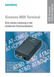 Siemens M20 Terminal