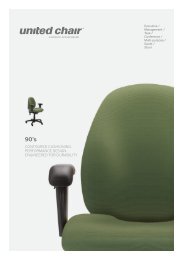 UNITED CHAIR 90's Brochure - Groupe Lacasse
