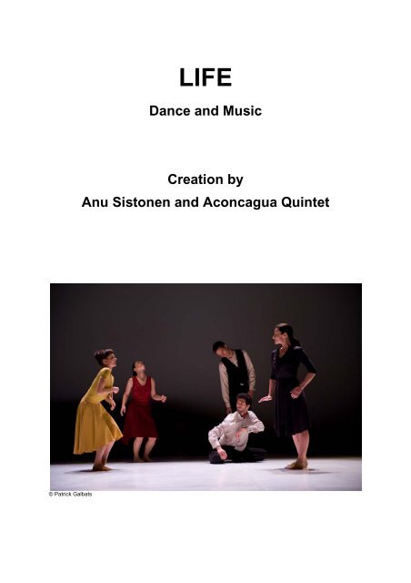Dance and Music Creation by Anu Sistonen and ... - Le Trois C-L