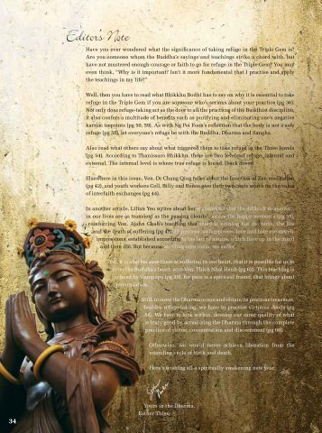 Editor's Note - Dharma Resources - Kong Meng San Phor Kark See ...