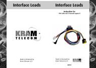 EN737 Interface Leads 68737 Renault Laguna II VDA .pub