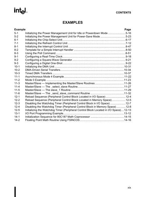 80C186EC/80C188EC Microprocessor User's Manual