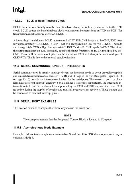 80C186EC/80C188EC Microprocessor User's Manual