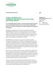 Téléchargement de PDF - VORWERK MOQUETTE