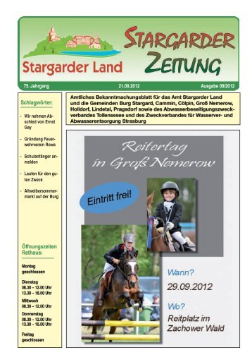 Die nächste Ausgabe STARGARDER ZEITUNG