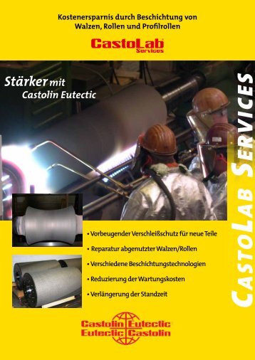 CastoLab Services® Walzen, Rollen und ... - Castolin Eutectic