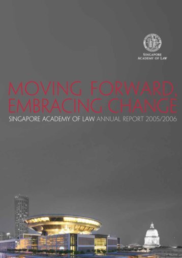Singapore Academy of Law Annual Report 2005/2006