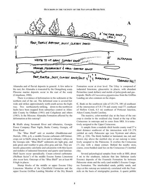 Download Guidebook as .pdf (1.8 Mb) - Carolina Geological Society