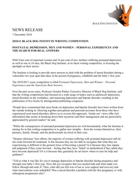 international bipolar foundation essay contest 2019 Bipolar disorder essay contest