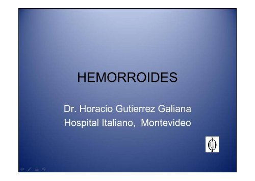 HEMORROIDES